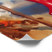 Coffee Button Up Poster (Ecke)