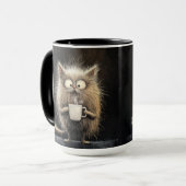 Coffee Buzz Kitty Tasse (Vorderseite Links)