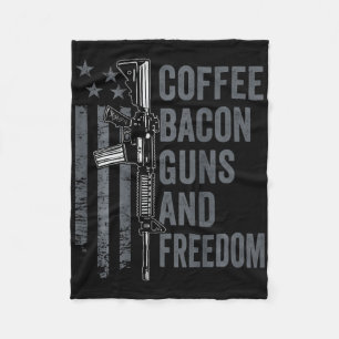 Coffee Bycon Waffen Und Freiheit - Bbq Grill Pro G Fleecedecke