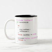 Coffee.c Programmierung Zweifarbige Tasse (Links)