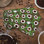 Coffee Cafe Latte Custom Necktie Krawatte<br><div class="desc">This custom necktie is perfect for the coffee lover in your life! Featuring a unique and eye-catching design,  this tie is a stylish way to express their passion for the perfect cup. Whether it's for a special occasion or everyday wear,  this necktie makes a thoughtful and memorable gift.</div>