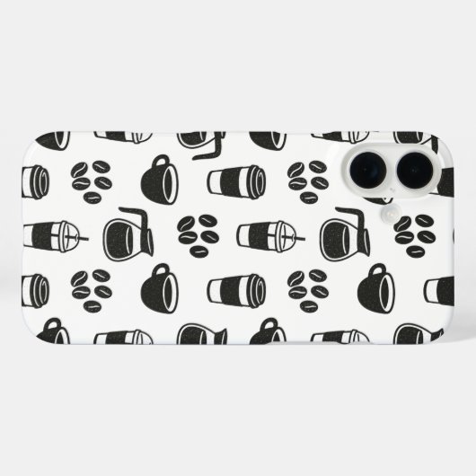 Coffee Case-Mate iPhone Hülle (Rückseite (Horizontal))