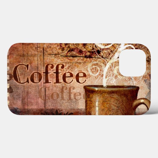 Coffee Case-Mate iPhone Hülle (Rückseite (Horizontal))