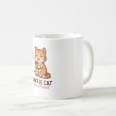 Coffee Cat Espresso Yourself Süßes Kätzchen Kaffeetasse (VorderseiteRechts)