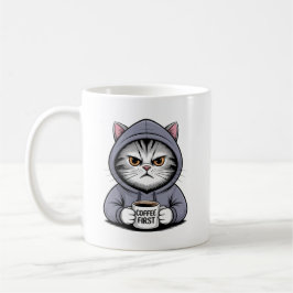 Coffee Cat ☕🐱 – Süße Katze Liebhaber Kaffee Desig Kaffeetasse
