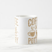 Coffee Cats Töpferei Kaffeetasse (Mittel)