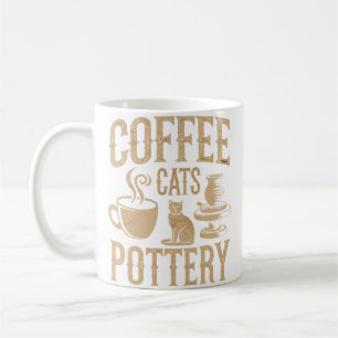 Coffee Cats Töpferei Kaffeetasse