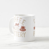 Coffee Cats Töpferei Kaffeetasse (Vorderseite Links)