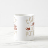 Coffee Cats Töpferei Kaffeetasse (Mittel)
