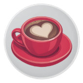 Coffee ceramic knobs keramikknauf (Vorderseite)