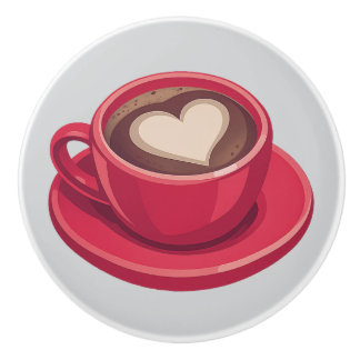 Coffee ceramic knobs keramikknauf