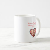 Coffee Chaos Endlose Liebe Mutterschaft Design Kaffeetasse (VorderseiteRechts)
