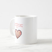 Coffee Chaos Endlose Liebe Mutterschaft Design Kaffeetasse (Vorderseite Links)