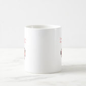 Coffee Chaos Endlose Liebe Mutterschaft Design Kaffeetasse (Mittel)