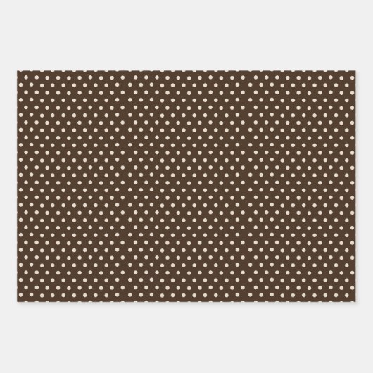 Coffee Charm Trio 3 Geschenkpapier Set (Vorderseite 2)