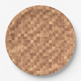 Coffee Chic Party Plates: Disposable Elegance Pappteller
