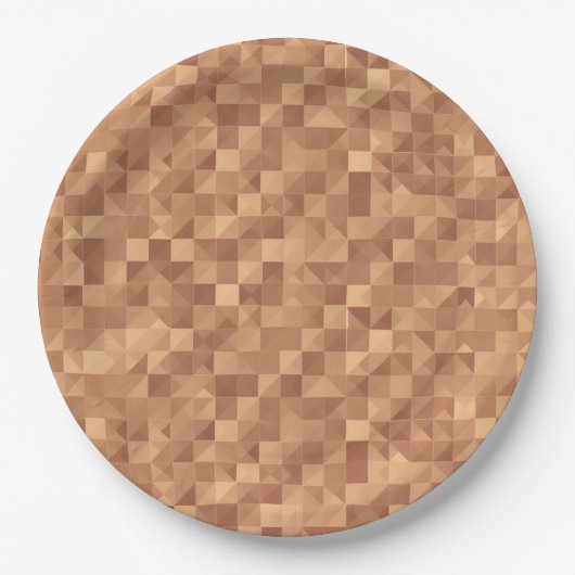 Coffee Chic Party Plates: Disposable Elegance Pappteller (Vorderseite)