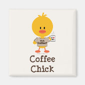 Coffee Chick Magnet (Vorne)