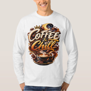 Coffee & Chill Cozy Coffee Liebhaber Retro Espress T-Shirt