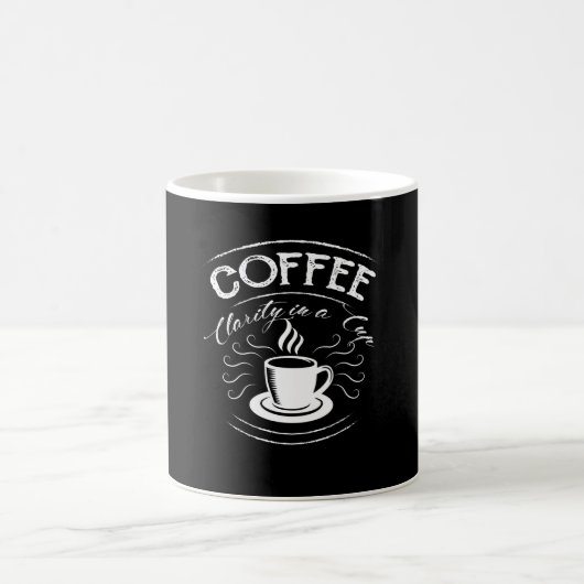 Coffee Clarity in a Cup Kaffeetasse (Mittel)