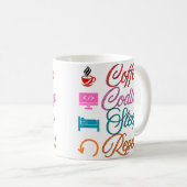 Coffee Coding Sleep Repeat - Programmierer  Kaffeetasse (VorderseiteRechts)