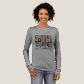 Coffee. Coffee lover. Tri-Blend Shirt (Volle Vorderseite)