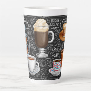 Coffee Collage Latte Tasse