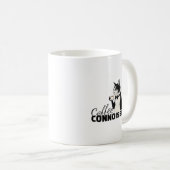 Coffee Connoisseur Niedlich Classy Cat Tasse (VorderseiteRechts)