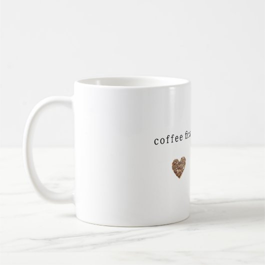 Coffee Cream Brown Peach  Kaffeetasse (Links)