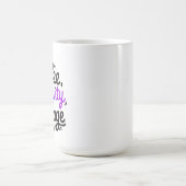 "Coffee Creativity Courage Typografy Tasse Design" (Mittel)