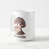 Coffee & Cuddles Kaffeetasse (Vorderseite Links)
