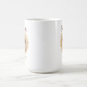 Coffee Cup Art Print - Aber der erste Kaffee Kaffeetasse (Mittel)