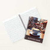 Coffee Cup Cafe Book Cover Inspiration Notebook Notizblock (Innenseite)
