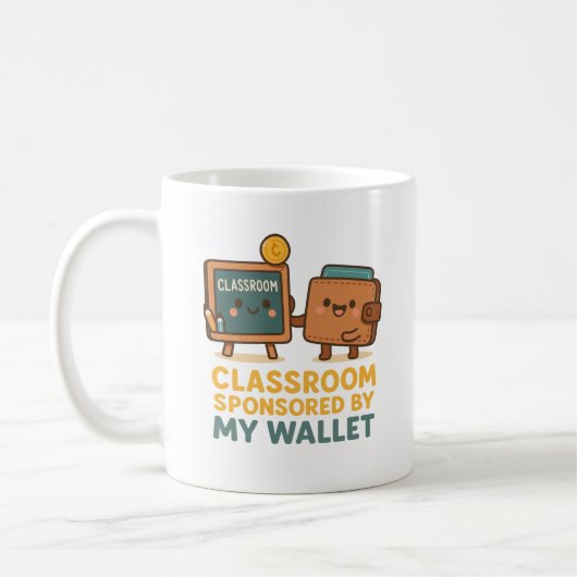 Coffee-Cup der lustigen Lehrer; Stärkung des Lehre Kaffeetasse (Links)