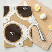 Coffee Cup Diver Geschirrtuch (Viertel Falte)