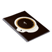 Coffee Cup Diver Notizblock (Rechte Seite)