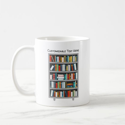 Coffee Cup for Readers, a Bookworm | Kaffeetasse (Links)