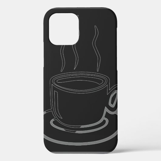 Coffee Cup Graphic Art Case-Mate iPhone Hülle (Rückseite)