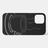 Coffee Cup Graphic Art Case-Mate iPhone Hülle (Rückseite (Horizontal))