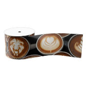  Coffee Cup Ribbon Ripsband (Spule)