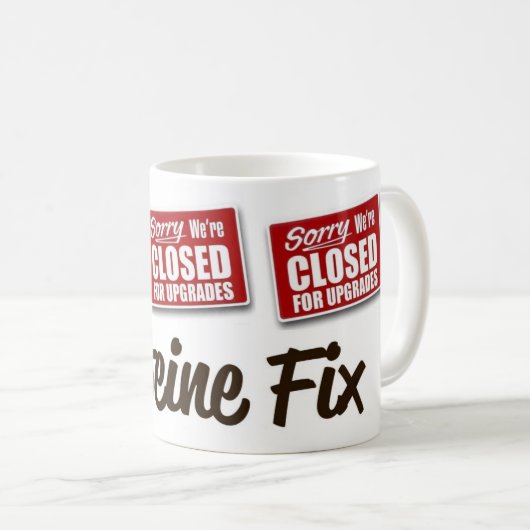 Coffee Cup Tasse Coffein Fix (VorderseiteRechts)