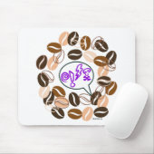 COFFEE & CUSSIN' von Jeff Willis Art Mousepad (Mit Mouse)