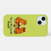 Coffee Date Cat Couple Phone Case iPhone 15 Hülle (Rückseite (Horizontal))