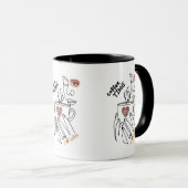 Coffee Day Art Print Design Tasse (VorderseiteRechts)