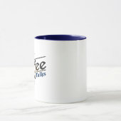 Coffee Deep Talk Mug for Coffee Lovers Tasse (Zentrum)