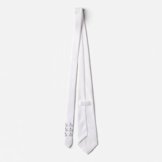 Coffee Design Neck Tie Krawatte (Rückseite)