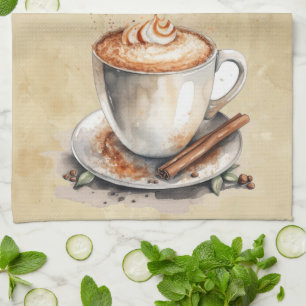 Coffee Dessert Küche Art Geschirrtuch