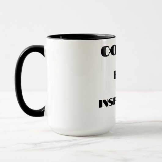 COFFEE | Die Bean der Inspiration! Tasse (Links)