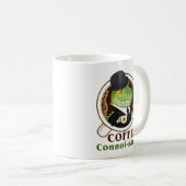 Coffee Dinosaur Connoi-Saur Funny Coffee Drink Kaffeetasse (VorderseiteRechts)