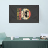 Coffee Dogs und Chill Retro Pug Banner (Messeveranstaltung)